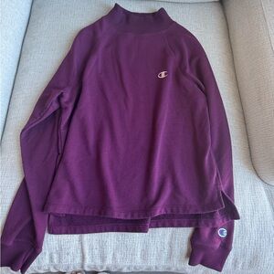 Champion Women's Mockneck Sweatshirt